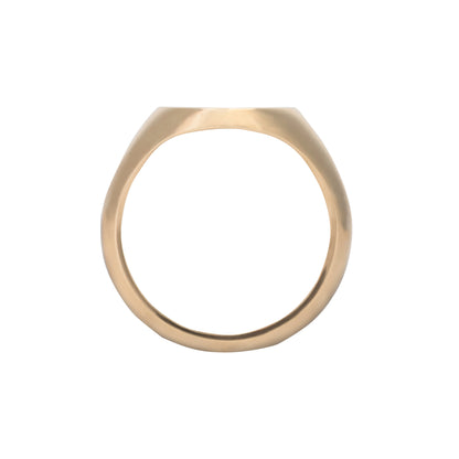 Oval Signet ring (12.5mm x 11mm)