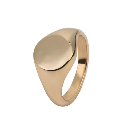 Small Oval signet ring