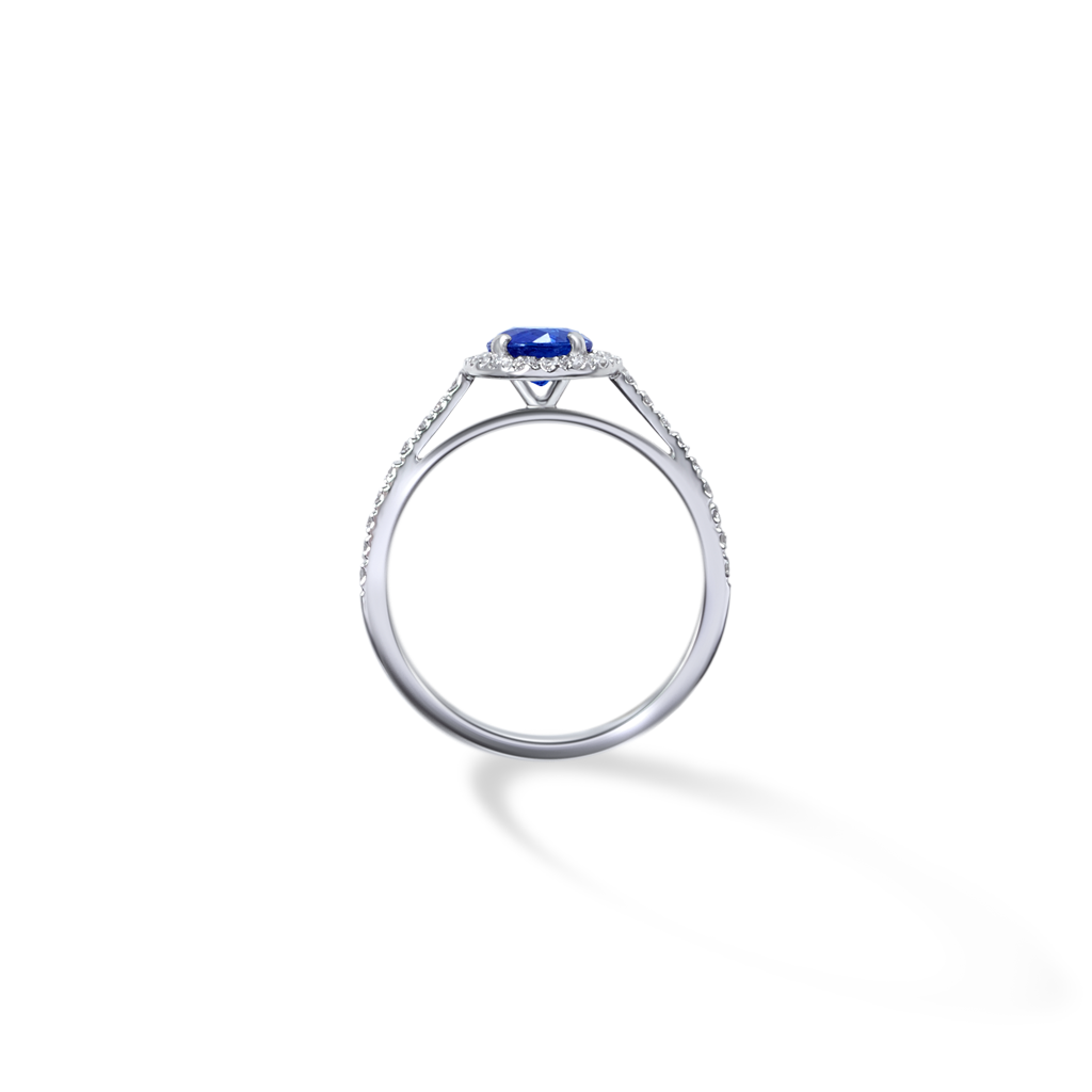Leyla Sapphire Halo