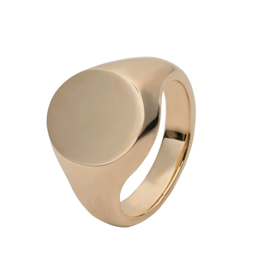 Large Oval Signet ring  (16mm x 13mm)