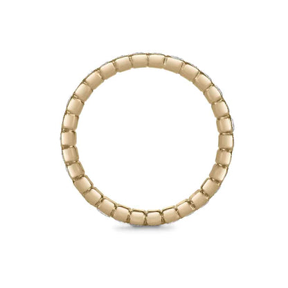 Diamond cup full eternity ring