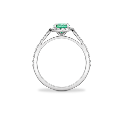 Leyla mint tourmaline ring